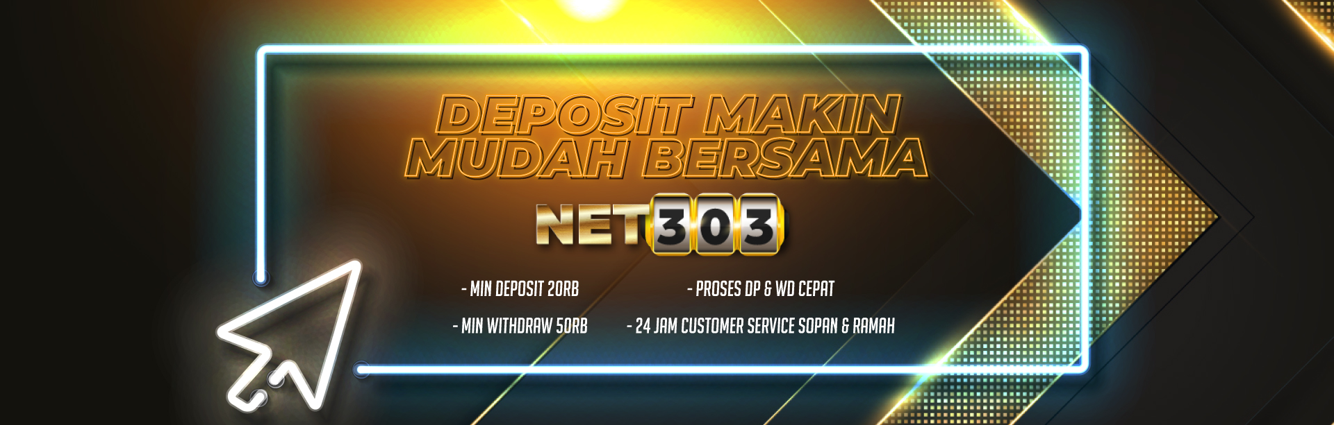 DEPOSIT SEMAKIN MUDAH BERSAMA KAMI!