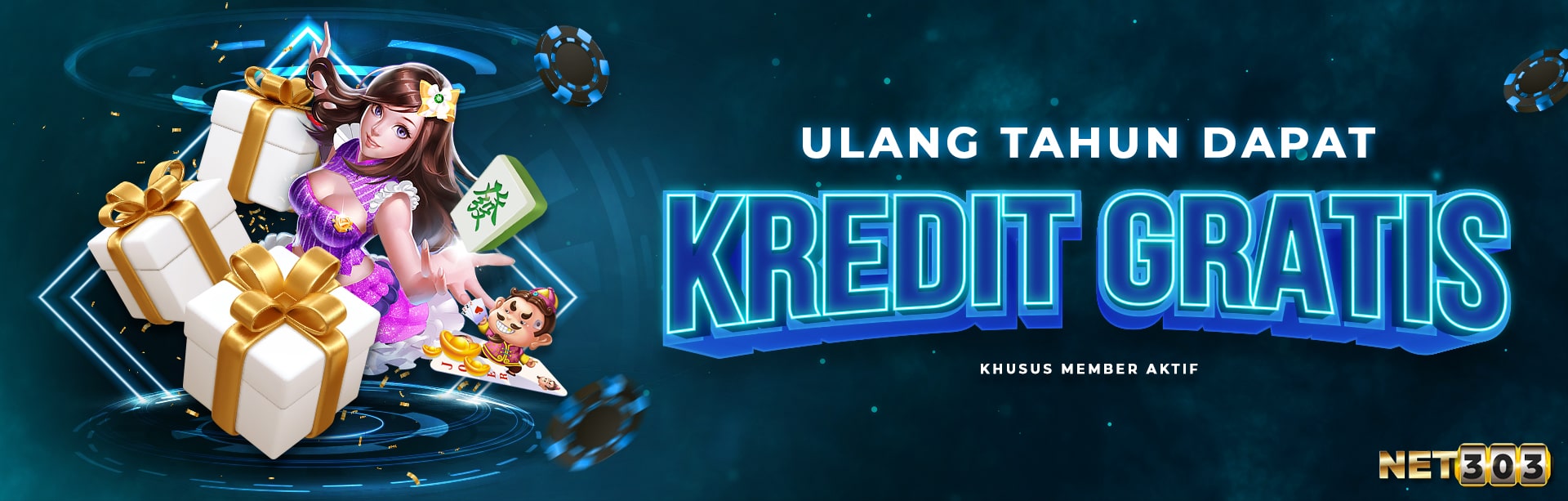 KREDIT GRATIS UNTUK HADIAH ULANG TAHUN