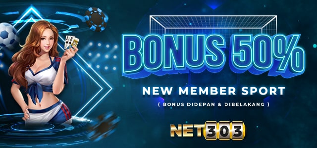 BONUS NEW MEMBER SPORTS 50%