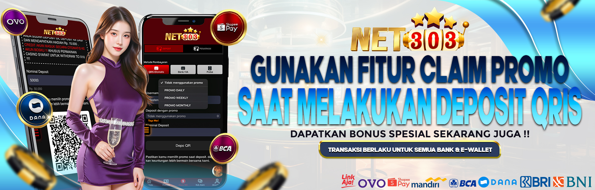 FITUR CLAIM PROMO VIA QRIS
