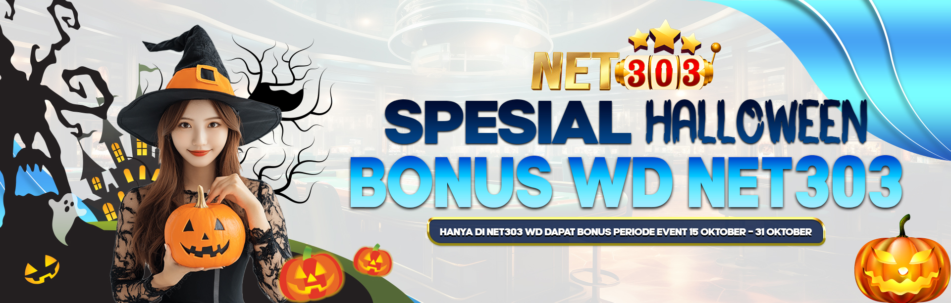 SPESIAL HALLOWEEN WD DAPAT BONUS