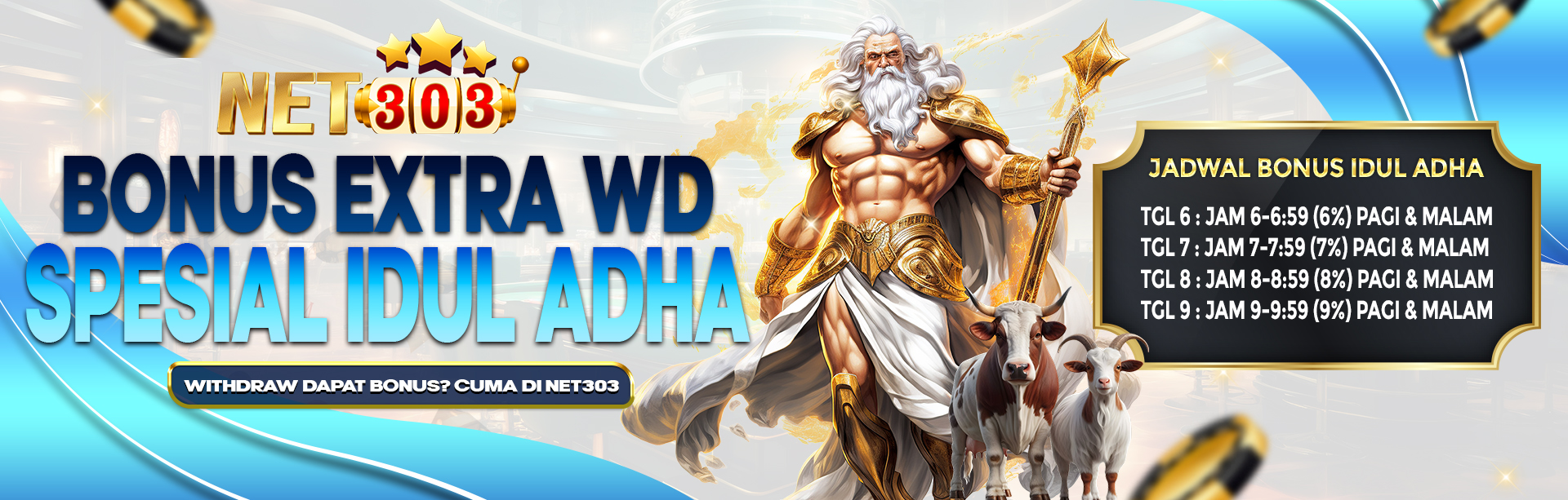 BONUS EXTRA WITHDRAW SPESIAL IDUL ADHA