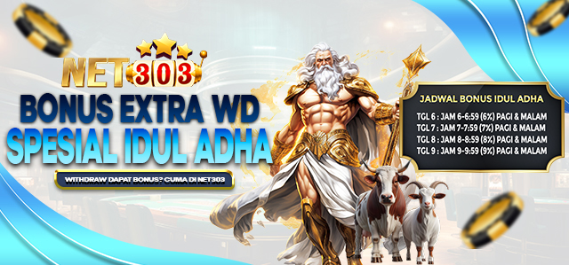 BONUS EXTRA WITHDRAW SPESIAL IDUL ADHA