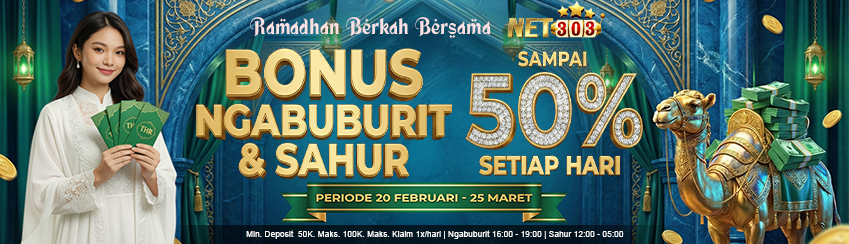 BONUS SPECIAL NGABUBURIT BERSAMA NET303